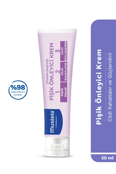 MUSTELA VITAMIN BARRIER CREAM 1.2.3 50 ML ürün görseli 1