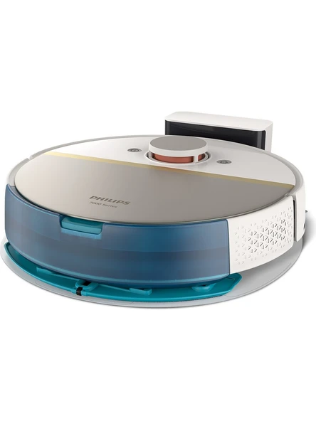 Philips HomeRun 7000 Serisi Aqua XU7000/02 Beyaz Gold Akıllı Robot Süpürge ürün görseli 1