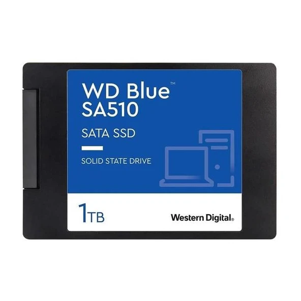 Western Digital Blue SA510 WDS100T3B0A SATA 3.0 2.5" 1 TB SSD ürün görseli 1