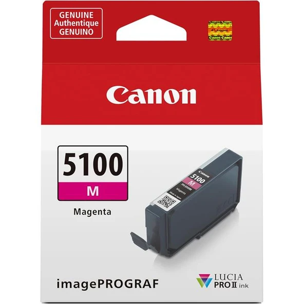 Canon PFI-5100M Orijinal Macenta Mürekkep Kartuşu ürün görseli 1