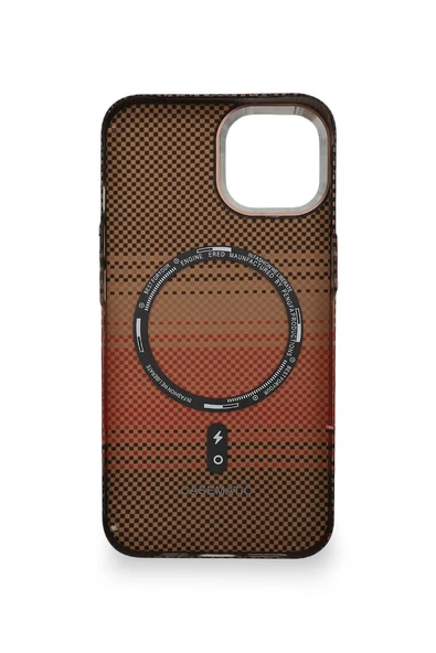 Pixel Weave Case iPhone 12/12 Pro Kum Alevi - Resim 3