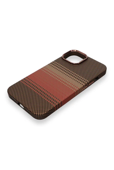 Pixel Weave Case iPhone 12/12 Pro Kum Alevi - Resim 4
