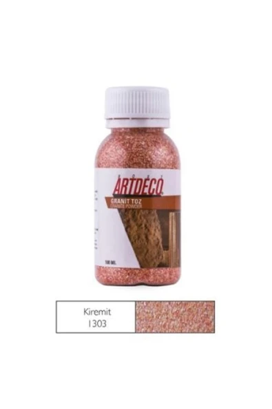 Lisans Artdeco Granit Toz 100Ml. Kiremit Lv-Y-029D-1303 ürün görseli 1