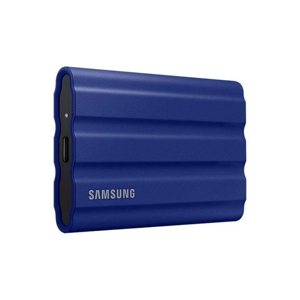 Samsung T7 Shield MU-PE1T0R/WW Mavi USB 3.2 1 TB Taşınabilir SSD ürün görseli 1