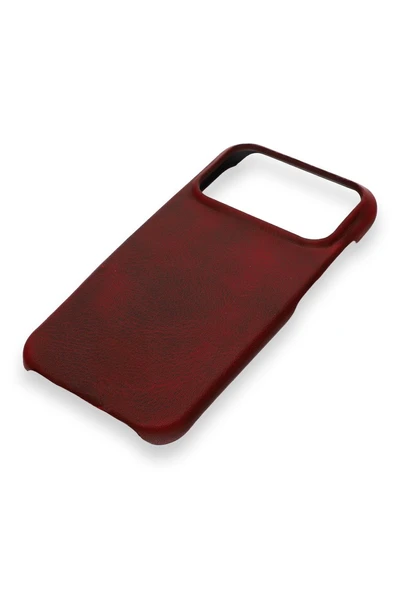Naked Grain Case iPhone 17 Pro Crimson Vow - Resim 4