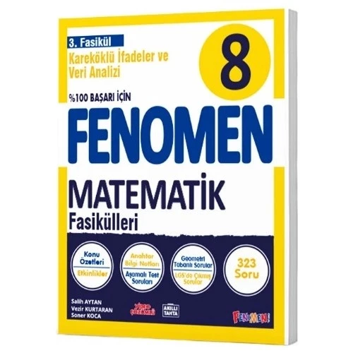 Fenomen 8.Sınıf Matematik 3.Fasikül Kareköklü İfadeler ürün görseli 1