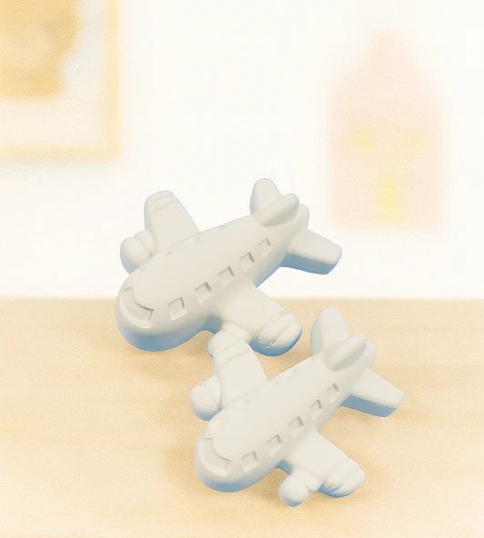 Uçak Figür 2'li Set 6x6cm ürün görseli 1