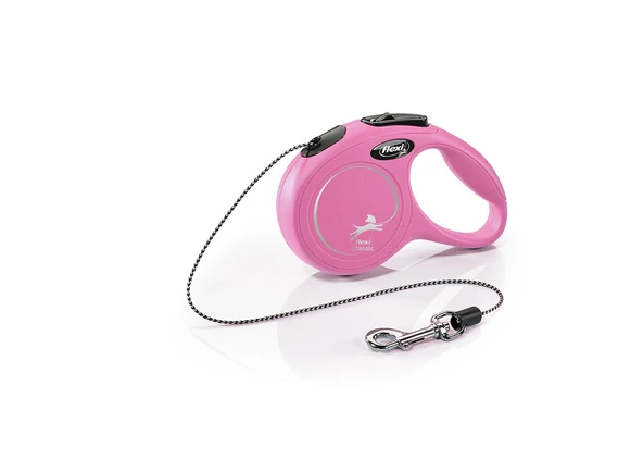 Flexi new classıc m boy ip tasma medium 5 metre otomatik ipli köpek uzatma max 20kg ürün görseli 1