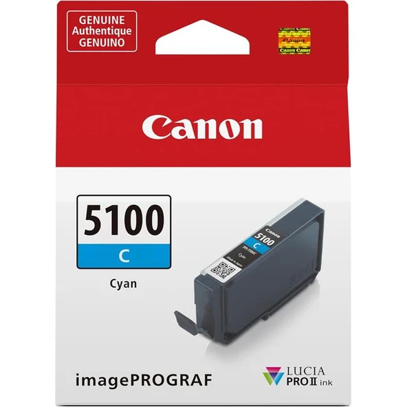 Canon PFI-5100C Orijinal Camgöbeği Mürekkep Kartuşu ürün görseli 1