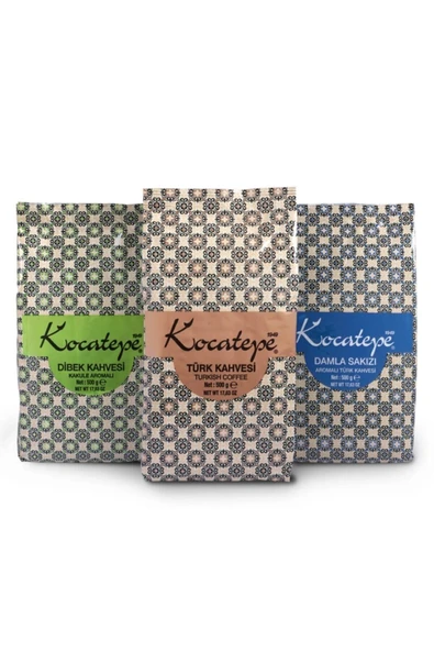KOCATEPE KAHVE Kahve Sever 500 gr Folyo Set ürün görseli 1
