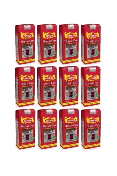 bydemir Çaykur Tiryaki 500 gr 12'li Avantaj Paket ürün görseli 1