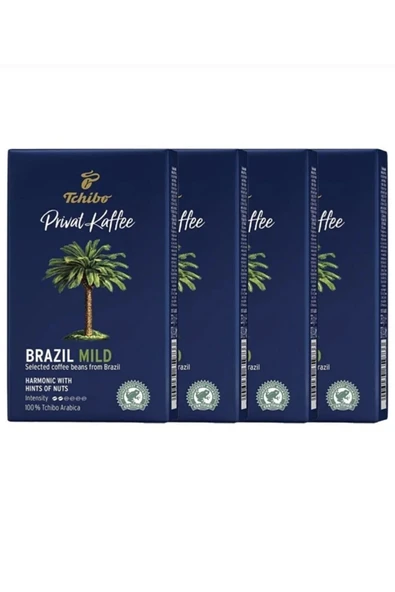 Tchibo Brazil Mild Filtre Kahve 250 gr X 4 adet ürün görseli 1