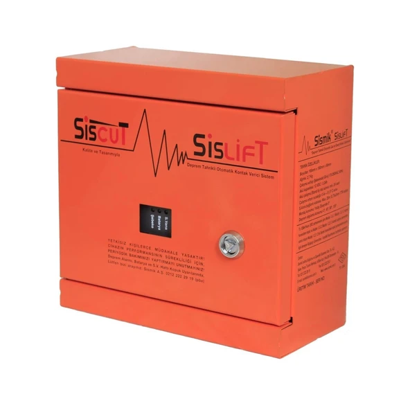 SİSLİFT-2 Elektronik Deprem Sensörü,  İki Çıkışlı ürün görseli 1