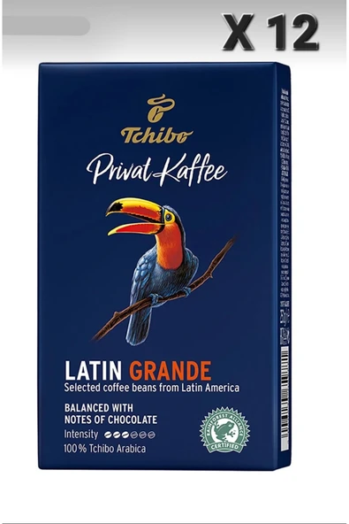 Tchibo Privat Caffee Latin Grande Öğütülmüş Filtre Kahve 250gr X 12 Adet ürün görseli 1