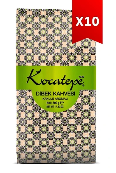 KOCATEPE KAHVE Dibek Kahvesi 10 X 500 Gr Folyo ürün görseli 1