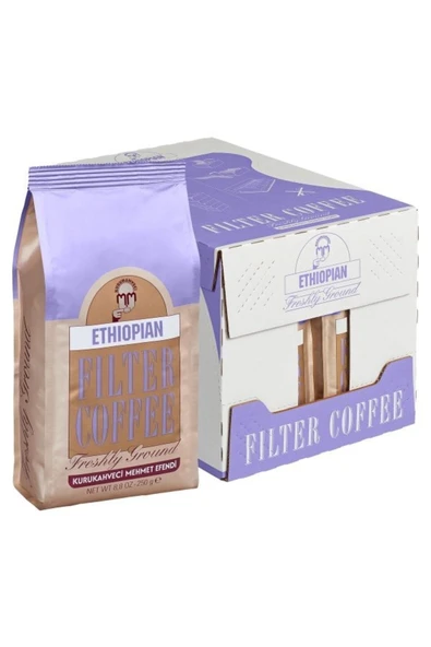 Mehmet Efendi Özel Seri Ethiopian Filtre Kahve 12x 250gr ürün görseli 1