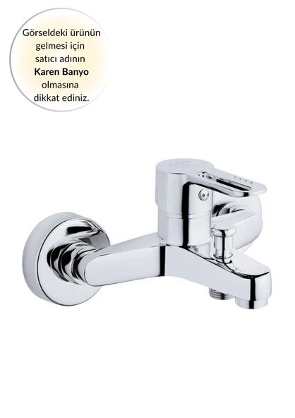Karen Banyo Tulipek Banyo Bataryası, Krom, Cisa 46414 ürün görseli 1
