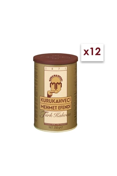 Mehmet Efendi Mehmet Efendi Türk Kahvesi 250 Gr X 12 ürün görseli 1