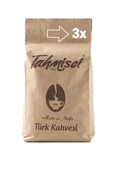 Tahmisci 500 Gr Türk Kahvesi (3 Paket) ürün görseli 1