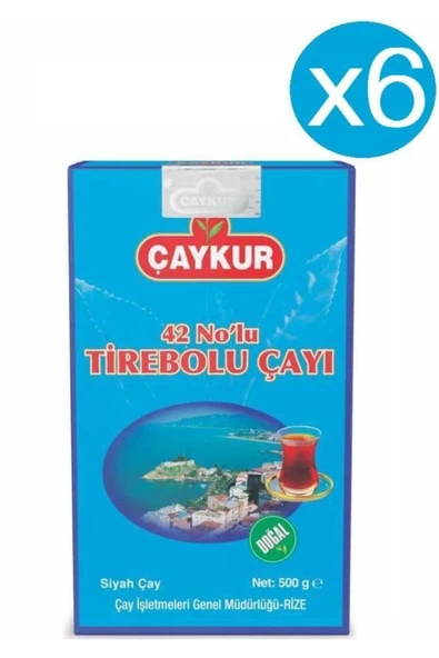Çaykur 42 Nolu Tirebolu 500gr X 6 Ad ürün görseli 1
