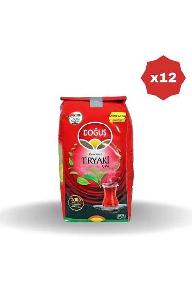 Doğuş DOĞUŞ ÇAY TİRYAKİ 1 KG X 12 ADET ürün görseli 1