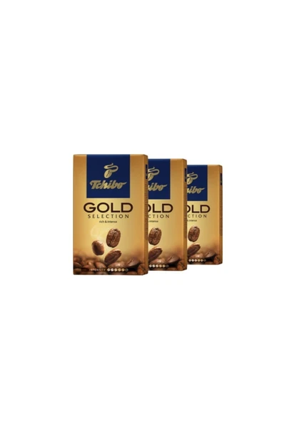 Tchibo Filtre Kahve 3x250= 750 gr Gold Selection ürün görseli 1