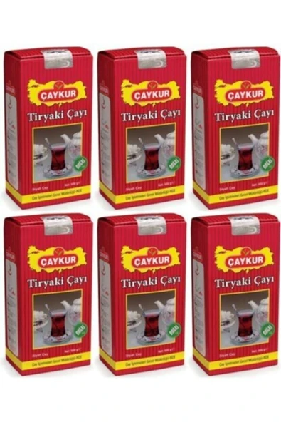 bydemir Çaykur Tiryaki 500 gr 6'lı Avantaj Paket ürün görseli 1