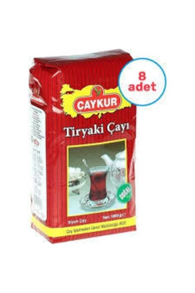bydemir Çaykur Tiryaki 1000 gr 8' Li Avantajlı Paket ürün görseli 1