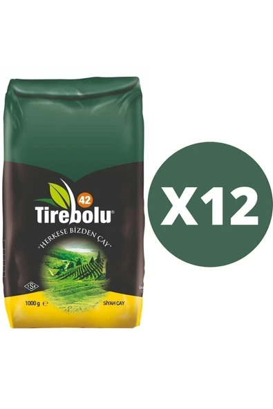 Tirebolu 42 Siyah Dökme Çay 12 X 1 Kg ürün görseli 1