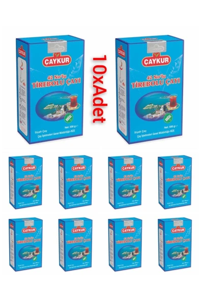 Çaykur 42 Nolu Tirebolu Çayı 500gr 10x Adet ürün görseli 1