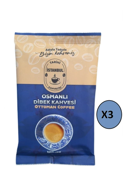osmanlı dibek kahve Osmanlı Dibek Kahvesi 120 gr 3'lü ürün görseli 1