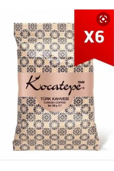 KOCATEPE KAHVE 100 Gr ( 6 Adet ) ürün görseli 1
