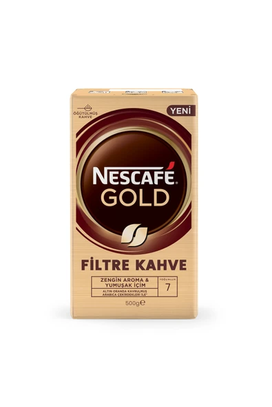 Nescafe Gold Filtre Kahve 500 Gr. (4'LÜ) ürün görseli 1