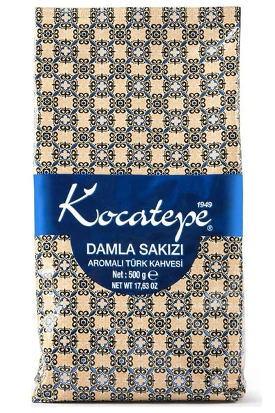 KOCATEPE KAHVE Kocatepe Türk Kahvesi Damla Sakızı Aromalı 500 Gr Folyo ürün görseli 1