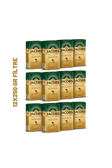 Jacobs Selection Filtre Kahve 250g x 12 Adet ürün görseli 1