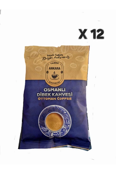 Tarihi Ankara Osmanlı Dibek Kahvesi 120 Gr X 12 adet ürün görseli 1