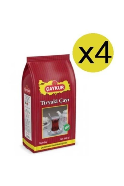 Çaykur Tiryaki Çay 2 Kg X 4 Adet ürün görseli 1