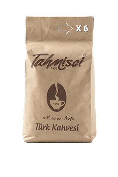 Tahmisci 500 Gr Türk Kahvesi (6 Paket) ürün görseli 1