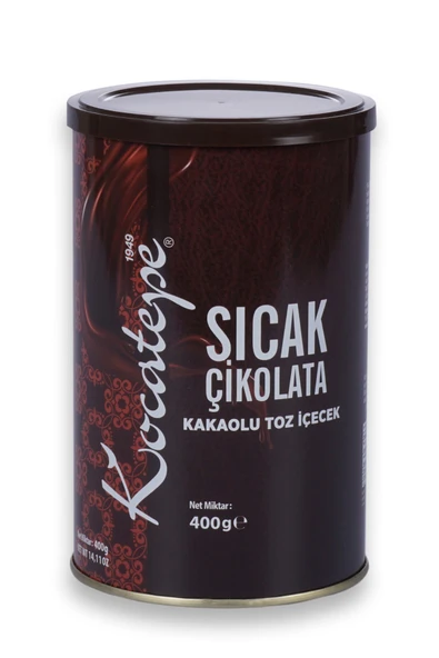 KOCATEPE KAHVE Sıcak Çikolata 400gr Teneke ürün görseli 1