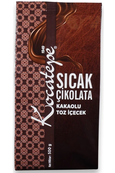 KOCATEPE KAHVE Kocatepe Sıcak Çikolata 500gr Folyo ürün görseli 1