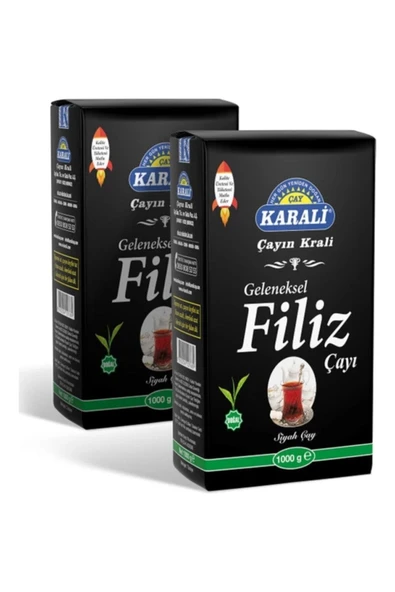 Karali Çay Karali Geleneksel Filiz Dökme Çay 1 Kg X 2 Adet ürün görseli 1