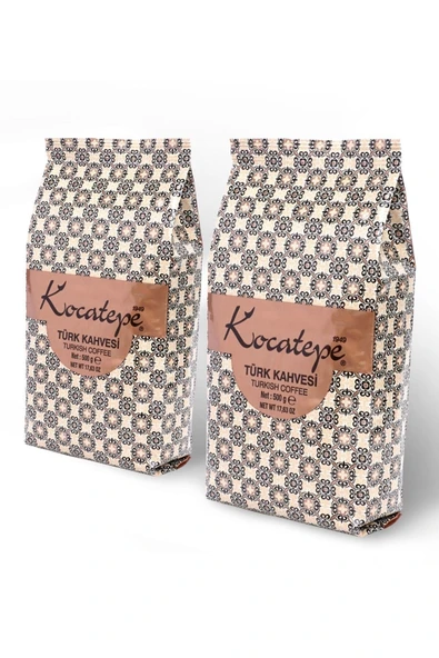 KOCATEPE KAHVE Kocatepe Türk Kahvesi 500g. Folyo X 2'li Paket ürün görseli 1