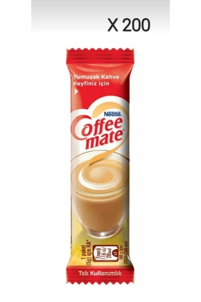 Nestle Coffee Mate Kahve Kreması 5 Gr X 200 Adet ürün görseli 1