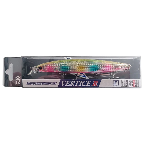 Daiwa Shore Line Shiner Z Vertice R Laser İmpact 125F 12.5cm 20.5gr Maket Balık  Fuyajyo ürün görseli 1