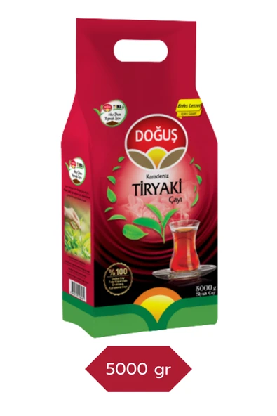 Doğuş Çay Karadeniz Tiryaki Siyah Çay 5000 gr ürün görseli 1