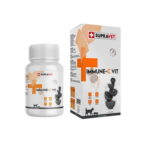 Supravet Immune + C Zinc 75 Tablet ürün görseli 1