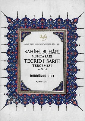 Sahih-i Buhari Muhtasarı Tecrid-i Sarih Tercemesi ve Şerhi 4. Cilt Tek Kitap Zeynüddin Ahmed B. Ahmed B. Abdil Latifiz Zebidi Diyanet İşleri Başkanlığı Yayınları ürün görseli 1