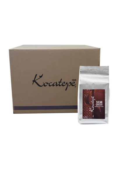 KOCATEPE KAHVE Kocatepe Sıcak Çikolata 12*500 Gr Folyo ürün görseli 1