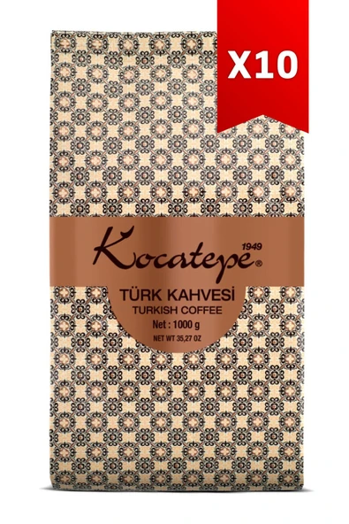 KOCATEPE KAHVE Türk Kahvesi 10 X 1 Kg Folyo ürün görseli 1