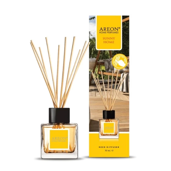 Areon Classic Sunny Home 50 Ml Bambu Çubuklu Oda Kokusu ürün görseli 1